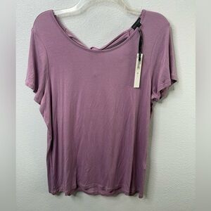 Coco Carmen Scoop Neck T-Shirt Size S/M NWT